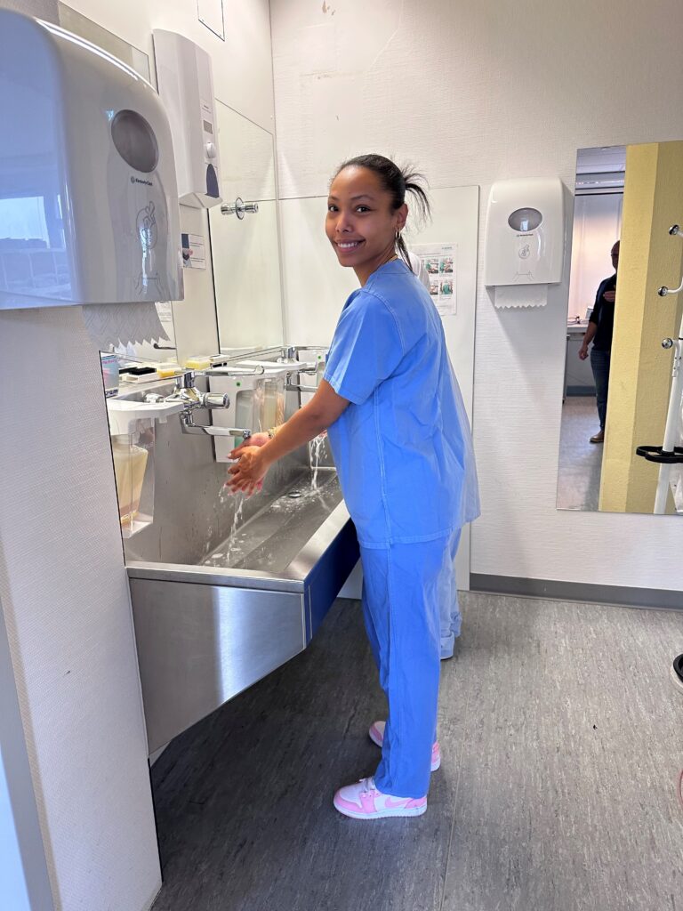 Bild zeigt unseren Probus im Einsatz an der Hochschule in Furtwangen